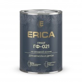 Грунт ГФ-021  0,8кг серый антикор ERICA (14/700) П '