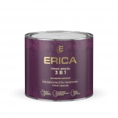 Грунт-эмаль ржавч 3в1   1,8кг серый ERICA (6/300) П '