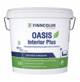 Краска вд интер  2,7л влаж/помещ Finncolor OASIS INTERIOR PLUS (1) база А ЭКК П ВВЗ