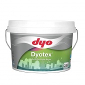 Краска фасадная силиконовая Dyotex DYO белая база А 2,5л