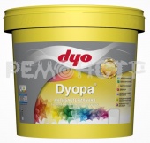 Краска вд интер  3кг мат белый DYOPA (разб до 25%) DYO (2/168) П
