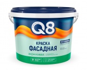 Краска вд фасад  4,5кг ВД-АК белоснежная FORMULA Q8 (1/108) П 