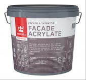 Краска акрилат фасад 2,7л база С гл/мат Tikkurila FACADE Acrylate (1) (под заказ) П