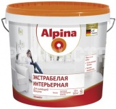 Краска вд интер 10л  экстрабелая Alpina (1/40) ВЗ П
