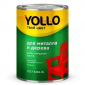 Эмаль ПФ-115  0,9кг  глянц лимон YOLLO СТ (14/700) зз