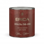Эмаль ПФ-266  2,6кг красно-коричневый ERICA (6/300) П '