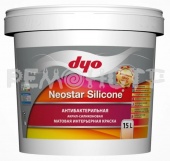 Краска вд интер 10л вн_раб акрил силик NEOSTAR SILICONE (разб до 25%) DYO (1/24) П