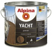 Лак алкид яхт 0,75л  глянц Alpina Yacht (6/504) П зз  (под заказ)