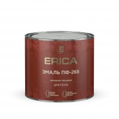 Эмаль ПФ-266  1,8кг красно-коричневый ERICA (6/300) П '