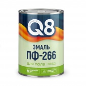 Эмаль ПФ-266  0,9кг желто-коричневая FORMULA Q8 (14/700) П