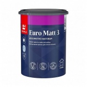 Краска вд интер  0,9л база А гл/мат Tikkurila EURO MATT_3 (6) П 