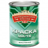 Краска МА-15  0,9 кг зеленая ЦАРИЦЫНСКИЕ КРАСКИ (14/700) П