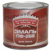 Эмаль ПФ-266  2,7кг красно-коричневая ЦАРИЦЫНСКИЕ КРАСКИ (6/240) П