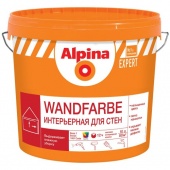 Краска вд для вн/раб 10л Alpina EXPERT Wandfarbe / Интерьерная для стен База 1, 10 л П'