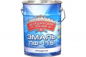 Эмаль ПФ-115 10кг голубая ЦАРИЦЫНСКИЕ КРАСКИ (1) П