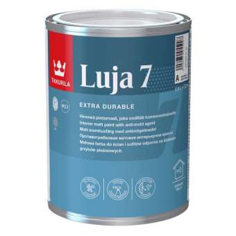 Краска вд интер  0,9л база С мат Tikkurila LUJA_20 (3) П зз