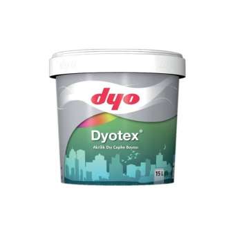 Краска фасадная силиконовая Dyotex DYO белая база А 15л