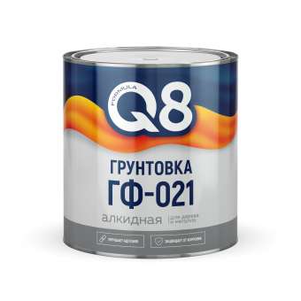 Грунт ГФ-021  2,7кг серый FORMULA Q8 (6/240) П