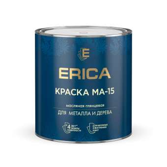 Краска МА-15  2,6кг белая ERICA (6/240) П '