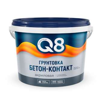 Грунтовка вд полиакрил  6кг БЕТОНКОНТАКТ FORMULA Q8 (1/75) П