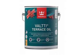 Масло д/террас, лестниц, полов 2,7л VALTTI TERRACE OIL Tikkurila ЕC (6) П