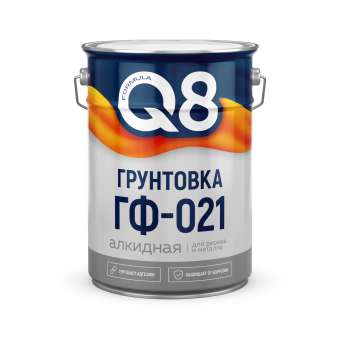 Грунт ГФ-021 10кг (серый) FORMULA Q8 (1) зз